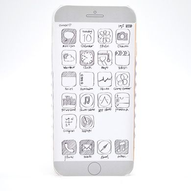 Чехол накладка Remax Strapless PC Case for iPhone 6/6s White