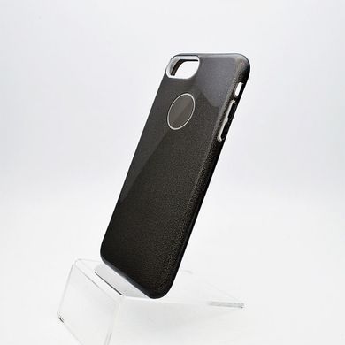 Чехол силиконовый с блестками TWINS для iPhone 7 Plus/8 Plus Black