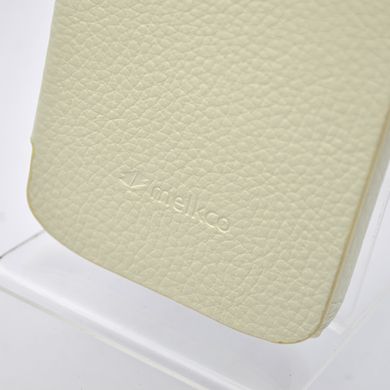 Кожаный чехол флип Melkco Jacka leather case for Lenovo A390 White