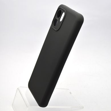 Силиконовый чехол накладка Silicon Case Full Camera Lakshmi для Xiaomi Redmi A1/Redmi A2 Black/Черный