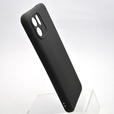 Силіконовий чохол накладка Silicon Case Full Camera Lakshmi для Xiaomi Redmi A1/Redmi A2 Black/Чорний