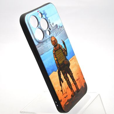 Чехол с патриотическим принтом TPU Print Ukrainian Brand для iPhone 13 Pro