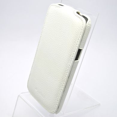 Кожаный чехол флип Melkco Jacka leather case for Samsung i9260 Galaxy Premier GT, White [SSPR92LCJT1BKLC]