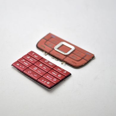 Клавиатура Nokia E66 Red Original TW