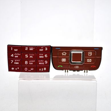 Клавіатура Nokia E66 Red Original TW