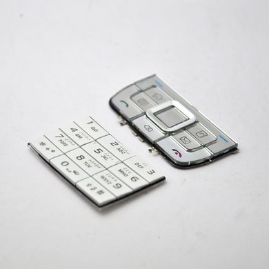 Клавіатура Nokia E66 White Original TW