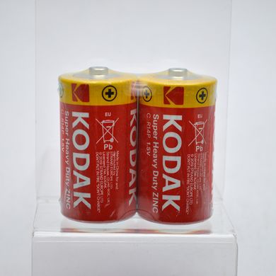 Батарейка Kodak Super Heavy Duty R14 size C (1 штука)