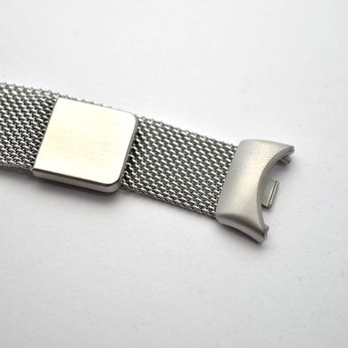 Ремешок для Xiaomi Mi Band 8 Milanese Design Silver