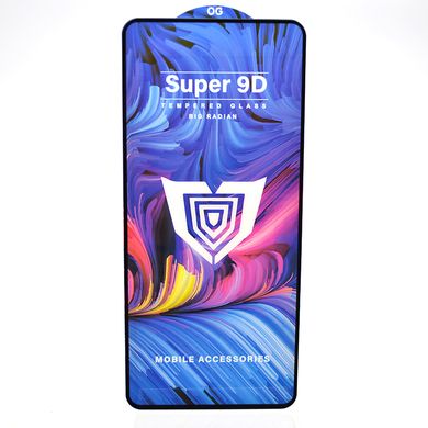Защитное стекло Snockproof Super 9D для Xiaomi Redmi Note 10/Redmi Note 10s/Poco M5s Black