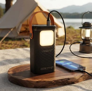 Внешний аккумулятор Power Bank Ansty AP-098 40000 mAh PD65W + 22.5W Black