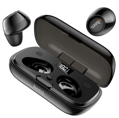 Безпровідні навушники TWS (Bluetooth) Hoco ES52 Black/Чорний