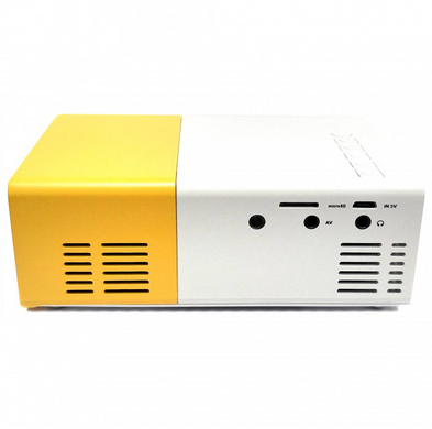 Портативний проектор YG300 Yellow-White