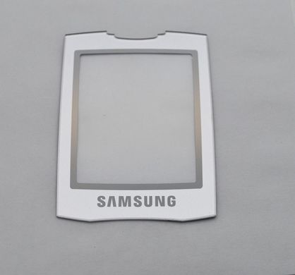Стекло для телефона Samsung E200 silver (C)