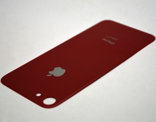 Задняя крышка Apple iPhone 8 Red HC (с большим отверстием для камеры)