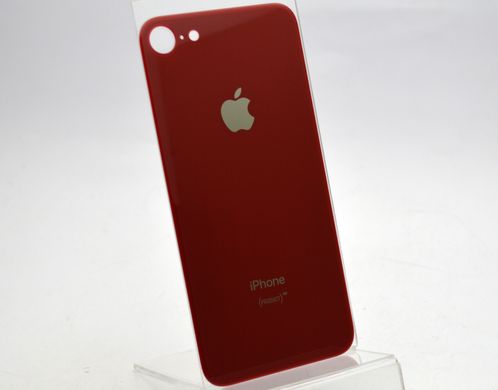 Задняя крышка Apple iPhone 8 Red HC (с большим отверстием для камеры)