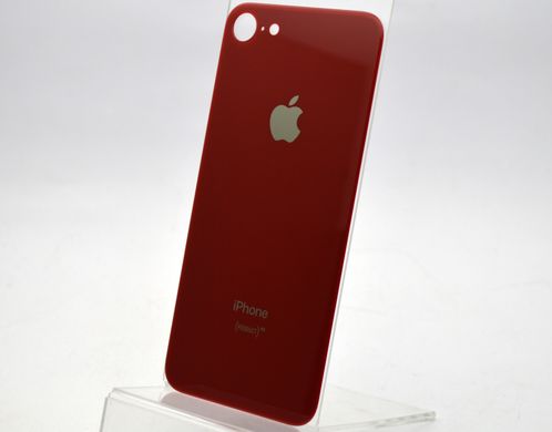 Задняя крышка Apple iPhone 8 Red HC (с большим отверстием для камеры)