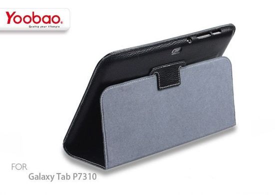 Шкіряний чохол книжка Samsung P7310 Galaxy Tab 8.9 Yoobao Executive Black [LCSAMP7310-BK]