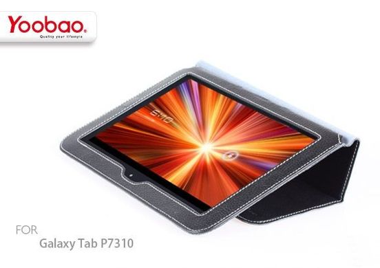 Кожаный чехол книжка Samsung P7310 Galaxy Tab 8.9 Yoobao Executive Black [LCSAMP7310-BK]