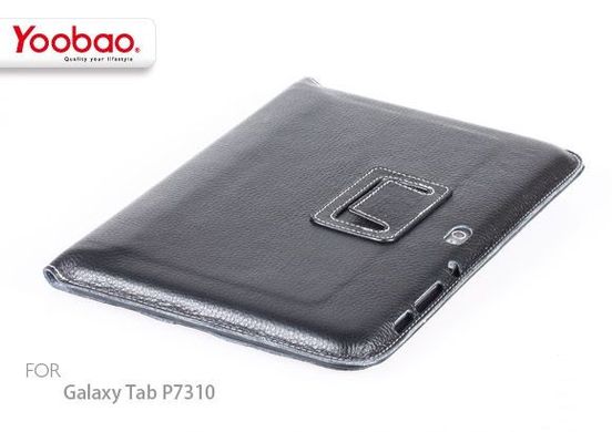 Шкіряний чохол книжка Samsung P7310 Galaxy Tab 8.9 Yoobao Executive Black [LCSAMP7310-BK]