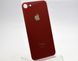 Задняя крышка Apple iPhone 8 Red HC (с большим отверстием для камеры)