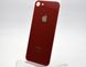 Задня кришка Apple iPhone 8 Red HC (з великим отвором під камеру)