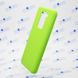 Чохол накладка Silicon Case Full Protective для Xiaomi Redmi Note 9 Green