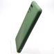 Чехол накладка Silicon Case Full Cover для Samsung A125/M125 Galaxy A12/Galaxy M12 Dark Green