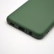 Чехол накладка Silicon Case Full Cover для Samsung A125/M125 Galaxy A12/Galaxy M12 Dark Green