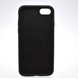 Чехол накладка Silicon Case Full Cover для Apple iPhone 7/iPhone 8/iPhone SE2 2020 Black