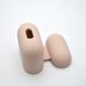 Чехол Silicon Case с микрофиброй для AirPods 1/2 Pink Sand