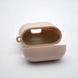 Чехол Silicon Case с микрофиброй для AirPods 1/2 Pink Sand