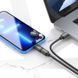 Перехідник OTG Hoco UA17 USB to Lightning/Type-c Black, Чорний