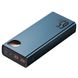 Зовнішній акумулятор Power Bank Baseus Adaman Metal 65W PD+QC 20000mAh Blue PPIMDA-D01