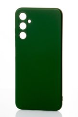Чехол накладка Silicon Case Full Camera для Samsung A05s Galaxy A057 Dark Green/Темно-зеленый