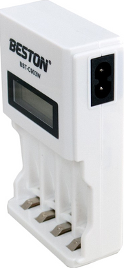 Зарядное устройство для аккумуляторных батареек Beston BST-C903W четырехканальное AAA+AA