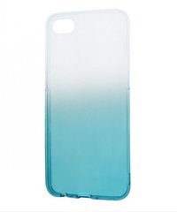 Чехол градиент Gradient Design для Realme C2 (C2 2020/Oppo A1) White-Turquoise