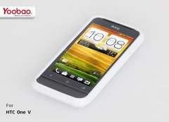 Чехол накладка Yoobao 2 in 1 Protect case for HTC One V T328w, White (PCHTCONEV-WT)