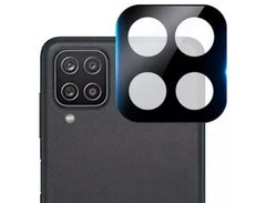 Защитное стекло на камеру для Samsung A225 Galaxy A22 Black