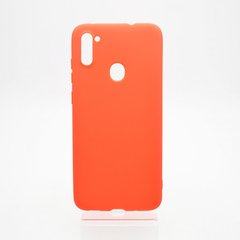 Чехол накладка Soft Touch TPU Case для Samsung A115 Galaxy A11 Red