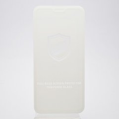 Защитное стекло Full Screen Full Glue 2.5D для Huawei Y9 2019 (0.33mm) White тех. пакет