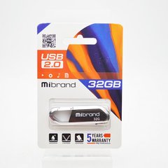 Флэш-драйв Mibrand Aligator 32GB USB 2.0 Black