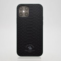 Чохол накладка Polo Knight Leather Case для iPhone 12 6.1"/12 Pro 6.1" Midnight