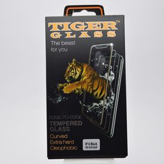 Захисне скло 3D Tiger Glass для Apple iPhone 6/6S (0.3mm) + задня плівка Black