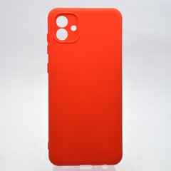 Силиконовый чехол накладка Silicon Case Full Camera Lakshmi для Samsung A045 Galaxy A04 Red/Красный