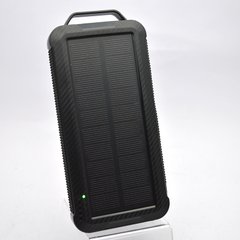 Внешний аккумулятор с солнечной панелью Solar Power Bank Veron SP3010 10000mHa Black/Черный