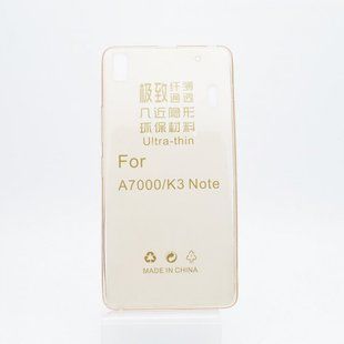 Ультратонкий силіконовий чохол SGP UltraSlim NEW Lenovo A7000/K3 Note Gold
