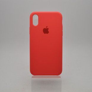 Чохол накладка Silicon Case для iPhone X / iPhone XS 5,8" Crimson Copy