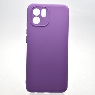 Силіконовий чохол накладка Silicon Case Full Camera Lakshmi для Xiaomi Redmi A1/Redmi A2 Purple/Фіолетовий