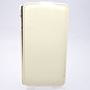 Чехол книжка Brum Prestigious LG G2 (D802) Белый