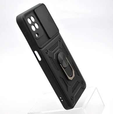 Чехол противоударный Armor Case CamShield для Samsung A125 Galaxy A12/M12 Черный